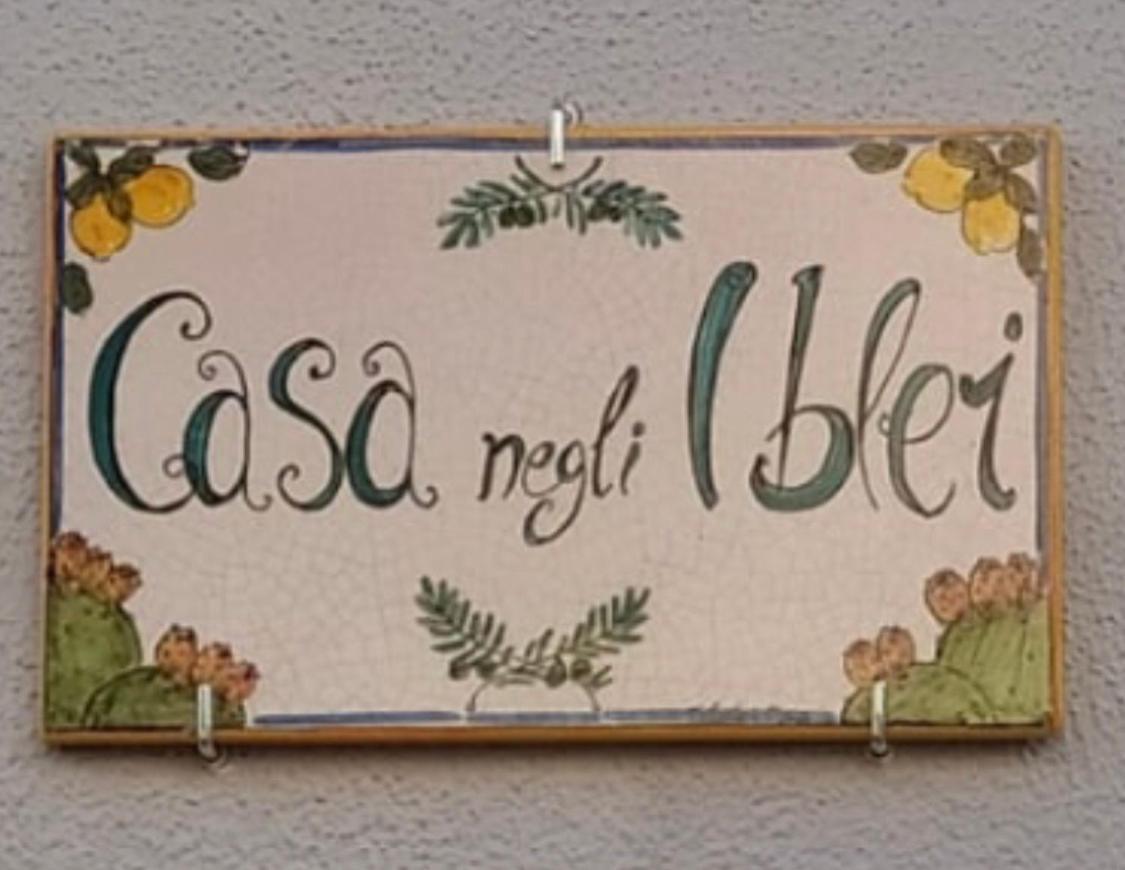 Casa Negli Iblei Apartment Canicattini Bagni ภายนอก รูปภาพ